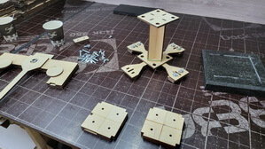 Собираем кондуктор для сборки маленькой лампады